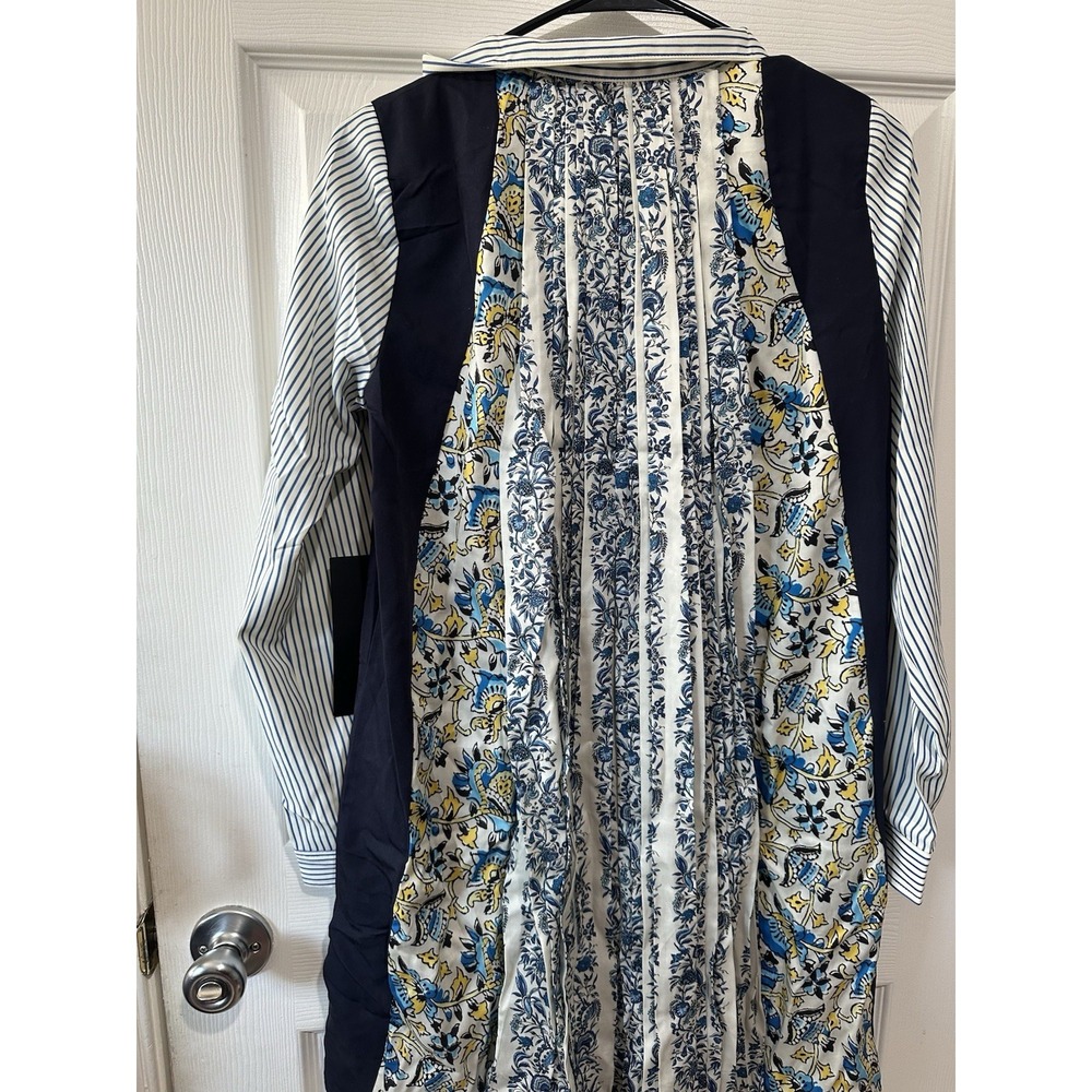 Tuckernuck Goldenrod Chintz Stripe Benji Dress xs - Picture 10 of 12
